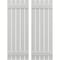 Ekena Millwork Americraft 5-Board, 2 Batten Exterior Real Wood Spaced Board-n-Batten Shutters, ARW101SB519X52STH, PR ARW101SB519X52STH - alternate 1